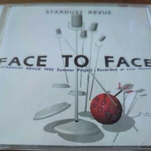 スターダストレビュー FACE TO FACE　CD