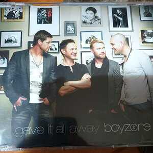 BOYZONEボーイゾーン☆gave it all away輸入盤 