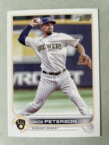 Topps MLB 2022 UPDATE SERIES #US12 JACE PETERSON ジェイス・ピーターソン