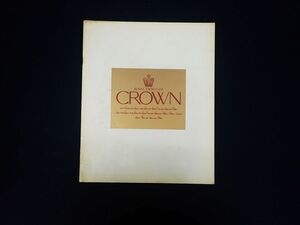 ♪パンフレット170 CROWN ROYAL TWIN-CAM クラウン♪トヨタ/カタログ/仕様書/旧車/消費税0円