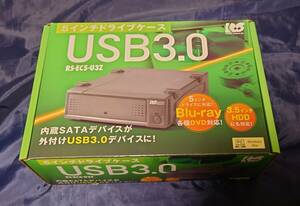 ★美品★ 5インチドライブケース ラトックシステム RSEC5U3Z