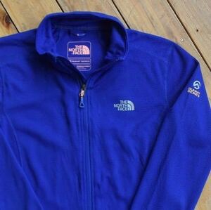 USA古着 ノースフェイス The North Face ジップアップインナー ジャケット レディース Lサイズ SUMMIT SERIES 高性能 アウトドア J1977