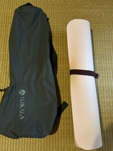 LAVA ラバ【SUKALA】リバーシブル　ヨガマット6mm ピンク　バッグ　Bag Yogi 数回使用　美品　yoga 送料無料　