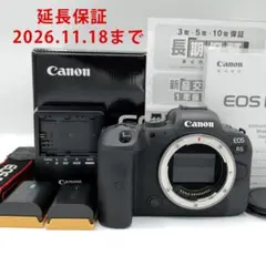 美品❤️EOS R6 ボディ❤️5年保証書加入❤️2026年11月まで保証有⚡️