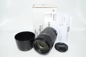 【美品】Canon EF-S 55-250mm F4-5.6 IS II キヤノン 望遠ズームレンズ APS-C対応 #r6-247