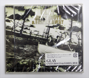 未開封 GLAY 【UNITY ROOTS & FAMILY,AWAY】