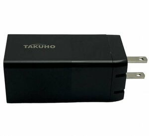 新品 TAKUHO 急速充電器 Type-C 65W GaN Wall Charger 3ポート(USB-A/USB-C ) iPhone充電器 折りたたみ式 1M Typec3.1充電ケーブル付き