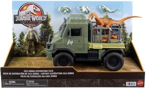 マテル ジュラシックワールド ディータースターク ヴェロキラプトル フィギュア プレイセット JURASSIC WORLD ジュラシックパーク