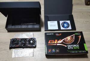 【動作品】GIGABYTE GTX 1070 VRAM 8GB ②