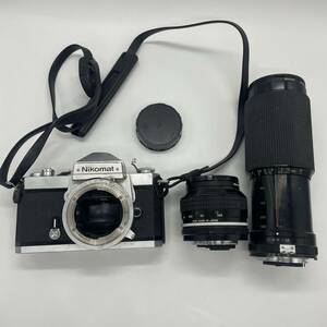 1円〜 6T Nikonフィルムカメラ 一眼レフフィルムカメラ FT2 5093474 ズームレンズ75~300㎜ 動作未確認 昭和レトロ 日本製 