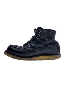 RED WING◆レースアップブーツ/US8.5/BLK/レザー/8179