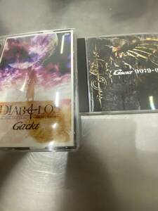 GACKT (ガクト)2DVD DIABOLOS〜 ジャンク品+ベストアルバム CD 計2枚セット