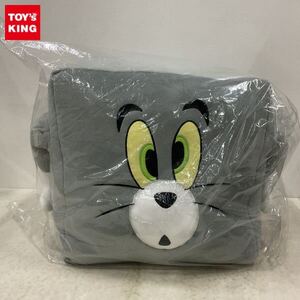 1円〜 未開封 Happyくじ TOM and JERRY FUNNY ART! 4 ラスト賞 トム 大きいぬいぐるみ