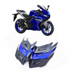 ★☆【激安!】ヤマハ YZF R3 R25 カスタム フェアリング フロントカウル エアロ 空気抵抗 空力 Carbon Fiber Pattern☆★