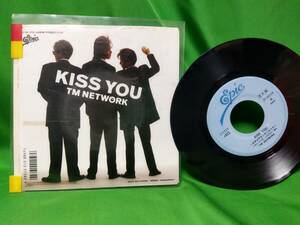 見本盤 EP レコード TM NETWORK - KISS YOU