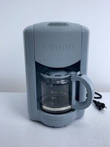 BRUNO◆コーヒーメーカー/BOE104/コンパクトサイズ/ミル付き/全自動/2^5杯分/