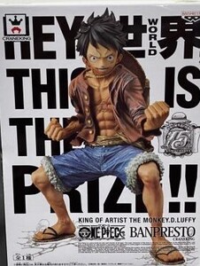 【中古】【未開封】KING OF ARTIST　THE MONKEY.D.LUFFY BANPRESTO モンキー・D・ルフィ