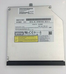 2040287★中古★Panasonic 内蔵Blu-ray光学ドライブ UJ240 13ｍｍ 黒ベゼル 作動品