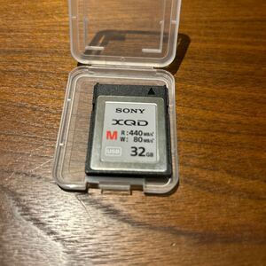 SONY ソニー XQD メモリーカード32GB QD-G32 XQDカードXQDメモリーカード