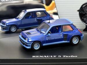 絶版　レア色　　１/４３　ＵＨ　Ｅａｇｌｅ　ルノー　ＲＥＮＡＵＬＴ　５　Ｔｕｒｂｏ　　青　