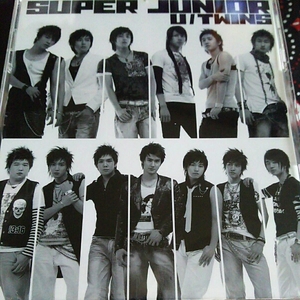SUPER JUNIOR「U/TWINS」初回盤CD+DVD