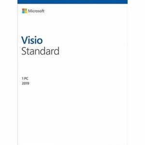 Microsoft Visio Standard 2019 Windows 正規パッケージ版(Product Key Card) ダウンロード版へ変更の可能性あり 新品即決！送料無料☆