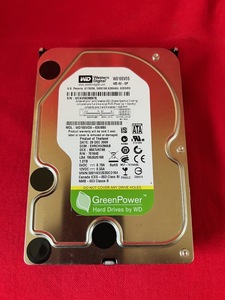 動作保証 WDC SATA 3.5インチHDD SATA 1000GB 1TB WD10EVDS-63U8B0 (A69)