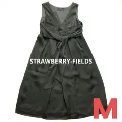 【STRAWBERRY FIELDS】★ワンピース★結婚式★サテン★リボン