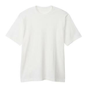 [ヘインズ] Tシャツ メンズ 半袖 SHIRO hanes 綿100% 丸胴仕様 白クルーネック XLサイズ