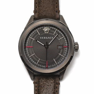 VERSACE ヴェルサーチ Glaze グレーズ VERA00418 クォーツ メンズ 紳士用 男性用 腕時計 新品同様
