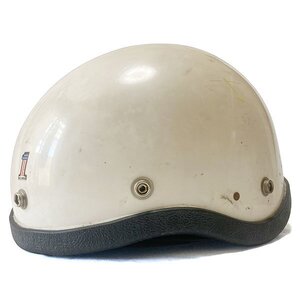 ハーレーダビッドソン 純正 ハーフヘルメット モデルH ホワイト Harley Davidson Half Helmet White MODEL-H 観賞/コレクション/装飾用