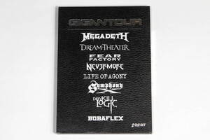 日本盤2枚組DVD【Gigantour ジャイガンツアー】MEGADETH メガデス Dream Theater ドリームシアター FEAR FACTORY フィアファクトリー