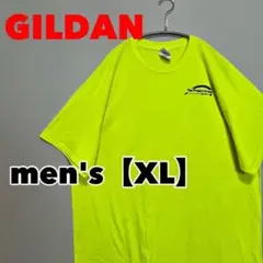 M19 【GILDAN】半袖Tシャツ　蛍光イエロー