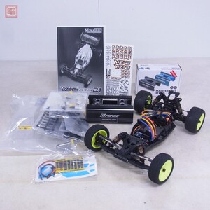 現状品 ヨコモ 1/10 電動RC YZ-2 DTM3.1 アンプ/サーボ/受信機/モーター搭載 + Gフォース メンテナンススタンド+S 通電確認済【20