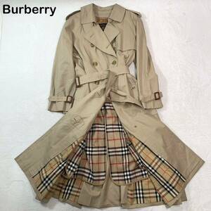 ☆美品☆ Burberrys ライナー付き　ノバチェック　トレンチコート　レディース