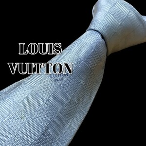 ★LOUIS VUITTON★　ルイヴィトン　ライトブルー系　イタリア製