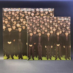 H5-25 LPレコード2枚「①YMO Yellow Magic Orchestra/X∞ multiplies増殖(SP4813) +②10インチLP☆X∞ multiplies増殖」超音波洗浄機洗浄済