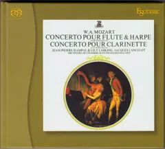 CD Mozart - Jean-Pierre Rampal & Lily Laskine, Jacques Lancelot,  Concerto Pour Flute & Harpe, Concerto Pour Clarinette