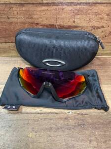 II873 オークリー OAKLEY フライトジャケット FLIGHT JAKCET 黒 レンズ傷