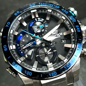 CASIO カシオ Edifice エディフィス EQB-800DB-1A 腕時計 タフソーラー アナログ クロノグラフ 多機能 モバイルリンク Bluetooth メンズ