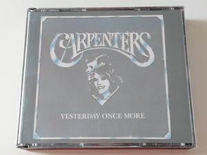 【85年初回発売5800円定価盤】CARPENTERS / YESTERDAY ONCE MORE 日本盤2CD A&M 58XB-31/32 歌詞対訳付27曲,青春の輝き,遥かなる影,