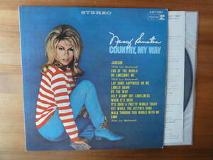 nancy sinatra / country my way ●ナンシー・シナトラ●国内盤