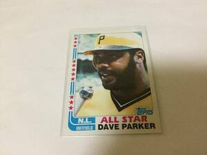 82 Topps デーブ パーカー Dave Parker #343