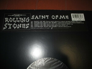 rolling stones / anybody seen my baby saint of me (RARE!!12"シングル3枚セット送料込み）