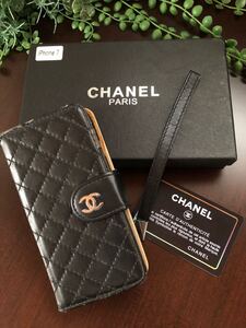 CHANEL シャネルiPhone7 8 SE 手帳型携帯ケース