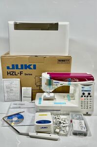 【1円スタート】【未使用】【通電可】 JUKI ジューキ コンピューターミシン model: HZL-FQ65 裁縫 手工芸 説明書 保証書 箱付