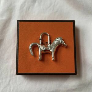 エルメス　ホース　馬　HERMES キーホルダー　チャーム　ヴィンテージ　カデナ