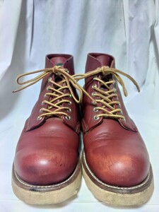 REDWING レッドウィング 8166 半円犬タグ プレーントゥー アイリッシュセッター 98年製 US6D