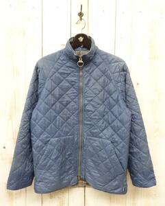 古着卸　ヨーロッパ古着＊Barbour バブアー ＊FLYWEIGHT QUILT JACKET フライウェイトキルトジャケット 　中綿ジャケット　S＊英国製