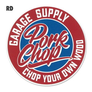 PORKCHOP Script Sticker ポークチョップ スクリプト ステッカー PORKCHOP Script ステッカー [KGPC062]RD